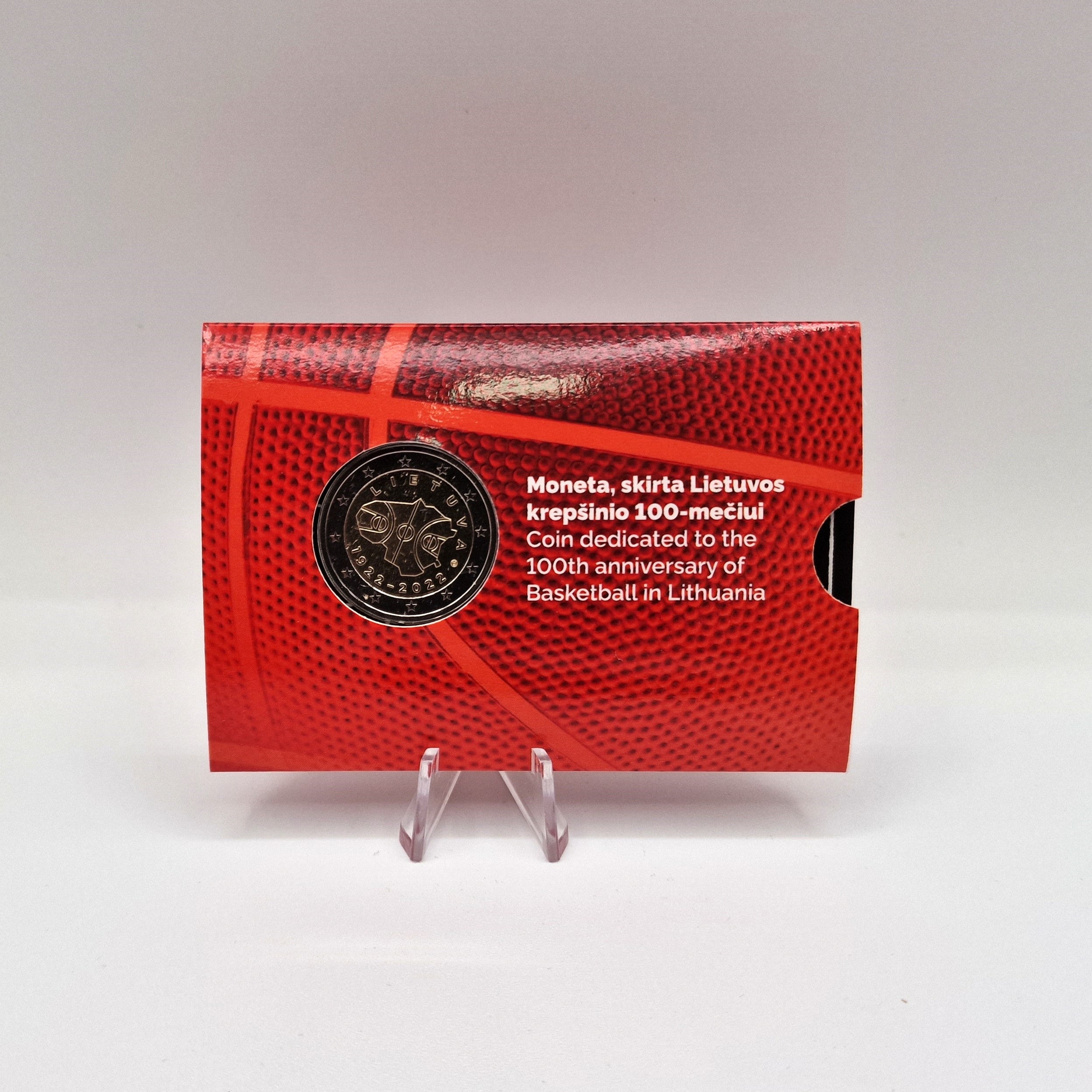 2022 Basketball 2€ - Lithuania Coincard